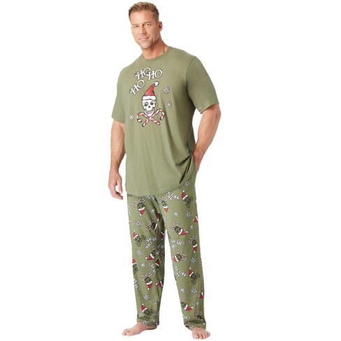 Kingsize Men s Big Tall Lightweight Cotton Novelty Pj Set Big