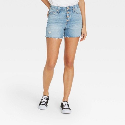 Womens jean shorts target sale