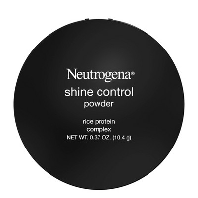 Neutrogena Shine Control Mattifying Face Powder, Lightweight &#38; Oil-Absorbing Powder with Application Sponge - Light Beige - 0.37oz_1