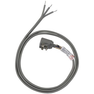 Certified Appliance Accessories® 15-Amp Grounded Right-Angle Plug Head Power Supply Cord - 1 of 4