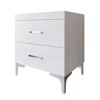Home Design Kaiden Nightstand, White - 4 of 4