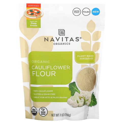 Navitas Organics Organic Cauliflower Flour, 7 oz (198 g) - image 1 of 2