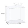 Unique Bargains Acrylic Assembly Dustproof Collectibles Showcase with lid - 2 of 3