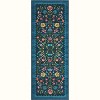 Vintage Floral Area Rug - Soft Non-Slip Low Pile Stain Resistant Carpet Large Retro Accent Throw Rug for Living Room Bedroom Dining Room - 2 of 4