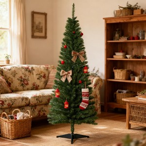 TinyhomieChristmas Tree,Artificial Pencil Tree, Ideal for Festive Displays with Easy Setup - 1 of 4