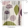 Americanflat 71" x 74" Shower Curtain, Floral Pattern by Lisa Nohren - 2 of 4