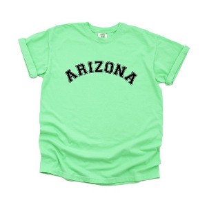 Simply Sage Market Women's Arizona Curved Short Sleeve Garment Dyed Tee - 1 of 4