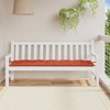 vidaXL Garden Bench Cushion Melange Red 70.9"x19.7"x2.8" Fabric - 3 of 4