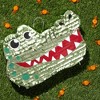 Blue Panda Small Alligator Pinata for Kids Safari Birthday Party Decorations, Baby Shower, 16.5 x 11.5 x 3 In - 3 of 4