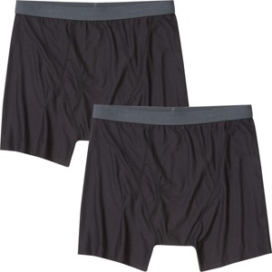 ExOfficio 3" Give-N-Go 2.0 Boxer Briefs 2-Pack - Black - 1 of 3