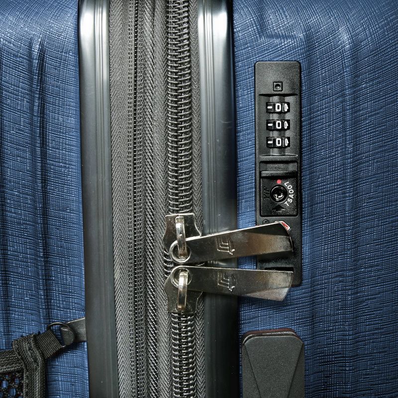 Olympia USA Sidewinder Hardside Medium Checked Spinner Suitcase, 6 of 7