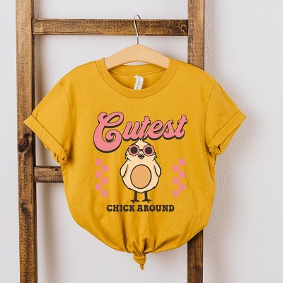 The Juniper Shop Cutest Chick Around Youth Short Sleeve Tee