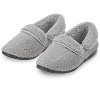 Collections Etc Cozy Fleece Plush Lining Skid-Resistant Slippers - 4 of 4