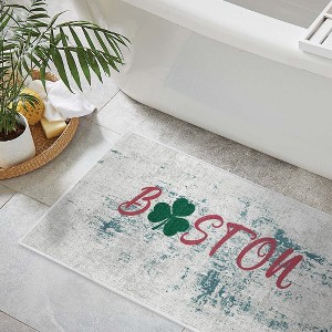 Sussexhome Non-Skid Ultra-Thin Area Rugs for Laundry Room, Entryway, Bathroom and Kitchen - Washable Multipurpose Floor Mat - US States - 1 of 4