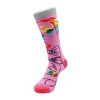 Pink Reflective Rainbow Dog Socks from the Sock Panda (Women's Sizes Adult Medium) - image 4 of 4