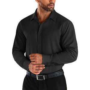 COOFANDY Men's Casual Button Down Wrinkle Free Shirts - 1 of 4