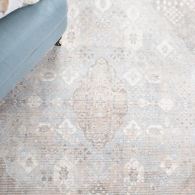 Handmade Tufted Black and Beige Wool Area Rug