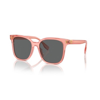 Tory Burch TY 7203U 199087 Womens Square Sunglasses Transparent Orange 53mm