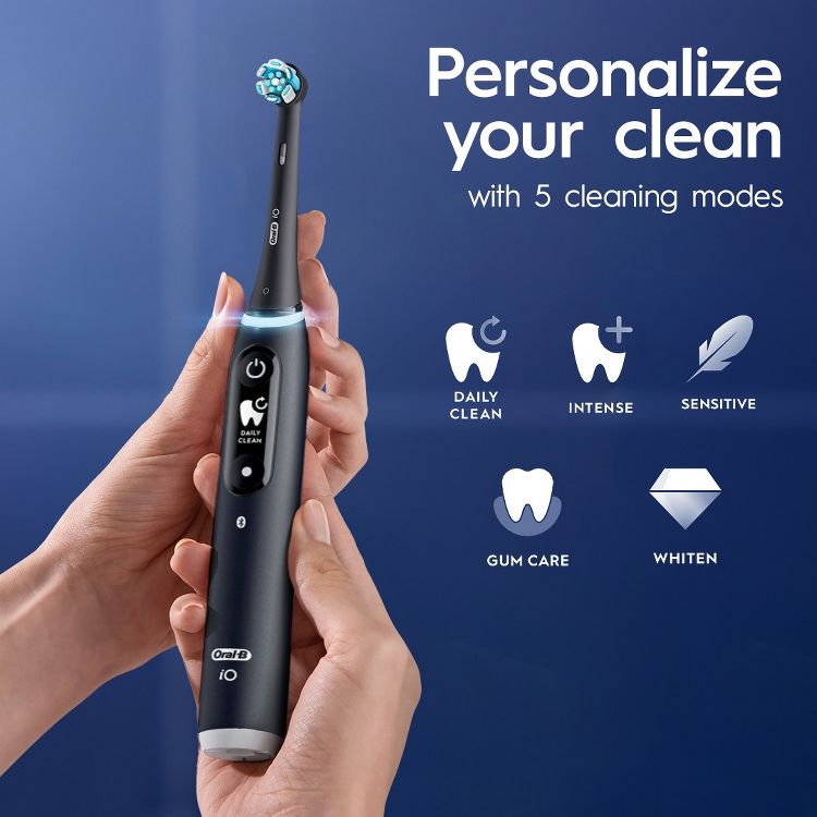 Oral-B iO6 Black Electric Toothbrush, 5 of 11