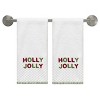 Avanti Linens Holly Jolly 2-Pack Hand Towel Set - 2 of 3