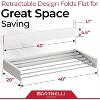 Bartnelli Wall-Mounted Laundry Drying Rack, 40" Metal, Heavy-Duty, Foldable, Max Space-Saving Power - 2 of 4