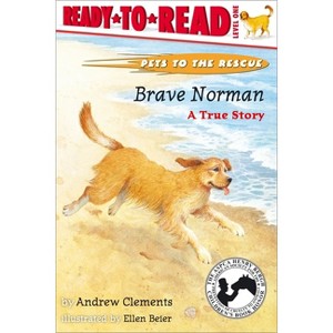 Brave Norman - (Pets to the Rescue) by  Andrew Clements (Paperback) - 1 of 1