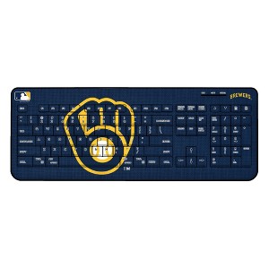 MLB National League Teams Solid Wireless USB Keyboard - 1 of 4
