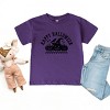 The Juniper Shop Happy Halloween Arch Distressed Toddler Short Sleeve Tee - 3 of 4