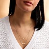 Pure Collection by Ross-Simons Italian 14kt Yellow Gold Moon and Star 2-Strand Necklace - 4 of 4