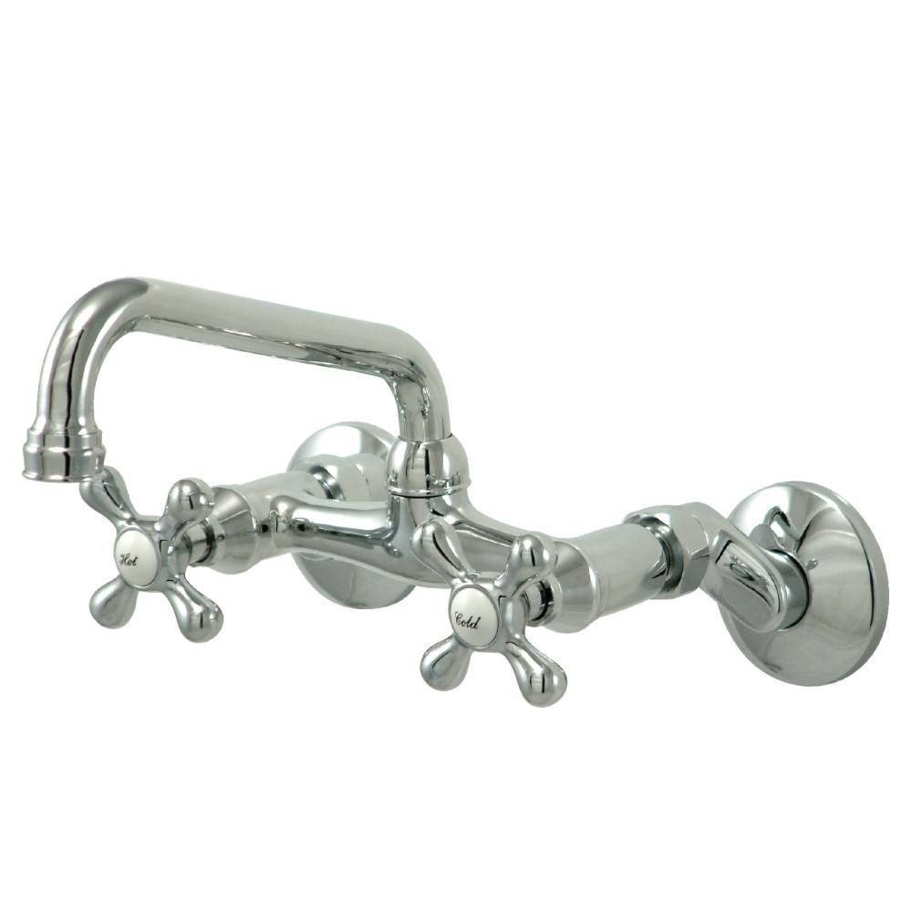 UPC 663370421334 product image for Wall Mount Faucet Chrome - Kingston Brass | upcitemdb.com