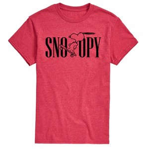 Men's - Peanuts - Skater Snoopy Short Sleeve Graphic T-Shirt - 1 of 4