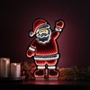 Waving Santa Ekko Light Display 22.5"H - 2 of 3