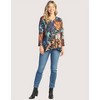 Women's Rainforest V-Neck Tunic - Jess & Jane - 3 of 3