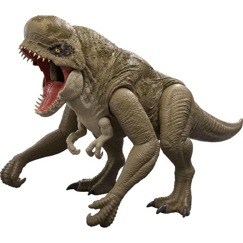 Детские фигурки Jurassic World Rebirth Super Colossal Distortus Rex Dinosaur Figure, 31 Inch, Swallows Minis
