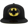Adult Batman 1989 Keaton Logo New Era 59Fifty Fitted Hat - 2 of 4