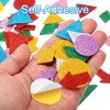 Unique Bargains Colorful DIY Self Adhesive Glitters Foam Stickers - image 4 of 4