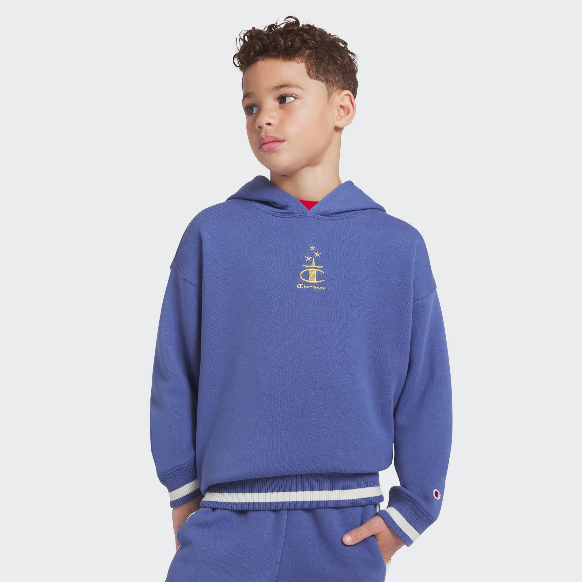 Champion Boys' Oversized Fleece Hoodie