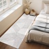 Washable Area Rugs Modern Striped Rugs for Living Room - 2 of 4