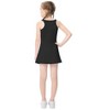 Girls Silt Tennis Dress with Built-in Shorts Girls Athletic Dress Sleeveless A Line Tennis Dress Pleated Girls Golf Dress - 2 of 4