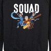 Women's - Avatar: The Last Airbender - Trio Squad Lightweight French Terry Wide Neck Long Sleeve Shirt - 2 of 4