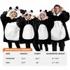 Joyfy Wearable Blanket Hoodie for Kids Adults Christmas Oversized Flannel Fleece Sweatshirt Blanket Cozy Blanket Birthday Gift for Family Girls Boys - 2 of 4