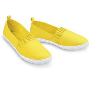 Collections Etc Easy-On Stretch Inset Padded Insoles Sneakers - 1 of 4