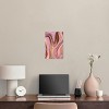 Doll Memories - Pink Geode Canvas Mineral Agate Geode Wall Art by Art Remedy Framed - 2 of 4