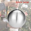 Every Day is Christmas 2ct 20cm/7.9" Christmas Ornaments, Shatterproof Christmas Tree Ornaments Set, Christmas Balls Decoration - 4 of 4