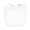 Hudson Baby Infant Boy Rayon from Bamboo Terry Bibs, Gray Mint Lime, One Size - 3 of 4