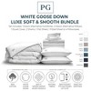 Luxe Soft & Smooth Perfect Bedding Bundle, with White Goose Down - 2 of 4