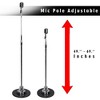 Pyle Retro Microphone and Swing Stand - Silver - 4 of 4