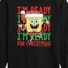 Boys' - SpongeBob SquarePants - I'm Ready For Christmas Long Sleeve Graphic T-Shirt - 2 of 4