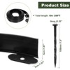 Unique Bargains Flexible Durable Maintenance-Free DIY Landscape Edging 1 Pc - 2 of 4