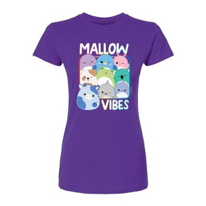 Women's - Squishmallows - Mallow Vibes Fitted Graphic T-Shirt - 1 of 1